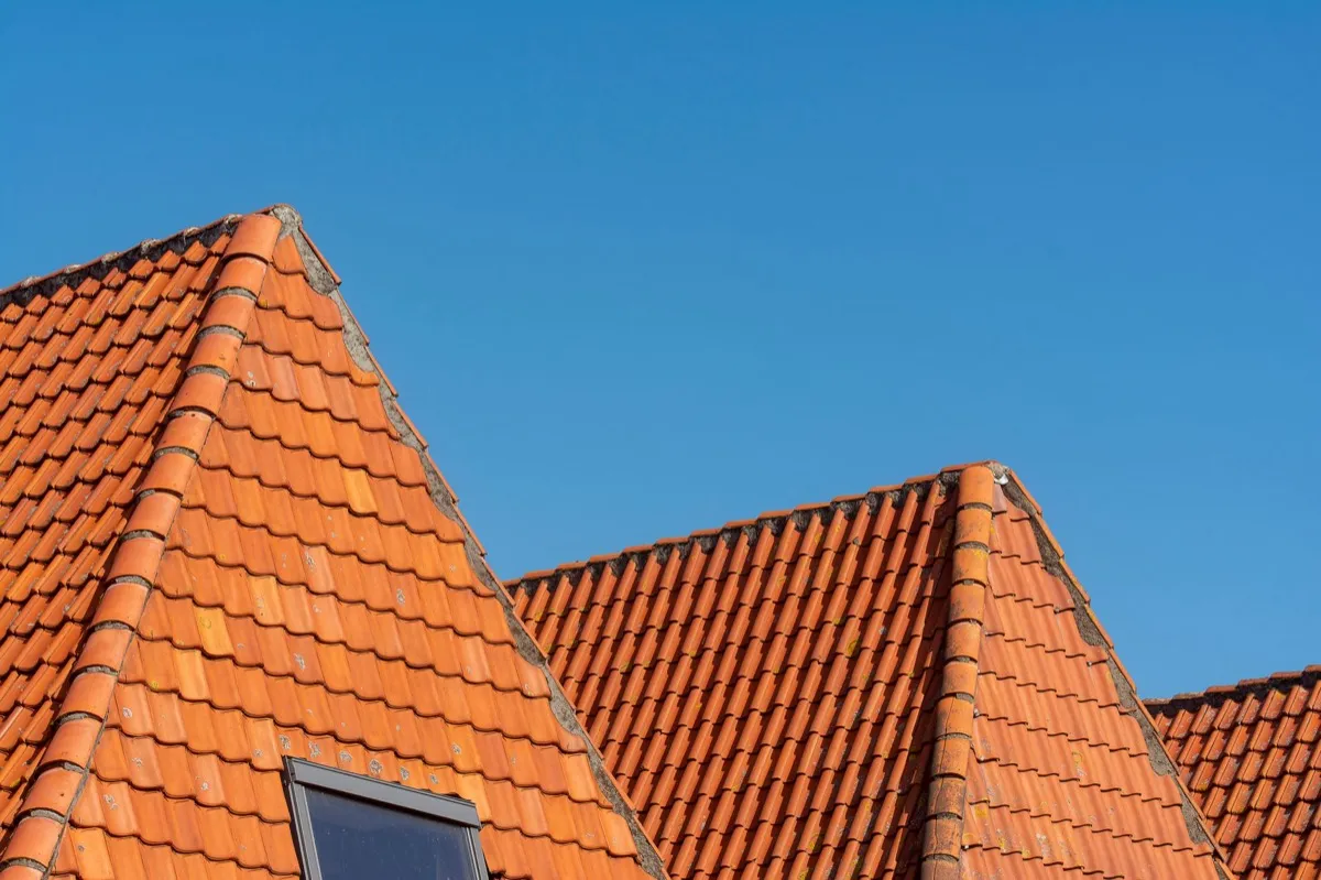 Clay barrel tile rooflines on homes in Spring Hill, FL